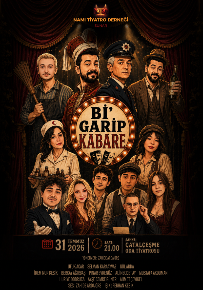 Bi'Garip Kabare afişi
